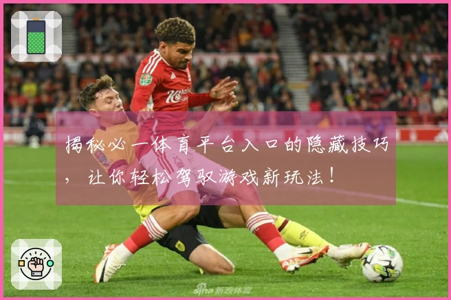 揭秘必一体育平台入口的隐藏技巧，让你轻松驾驭游戏新玩法！