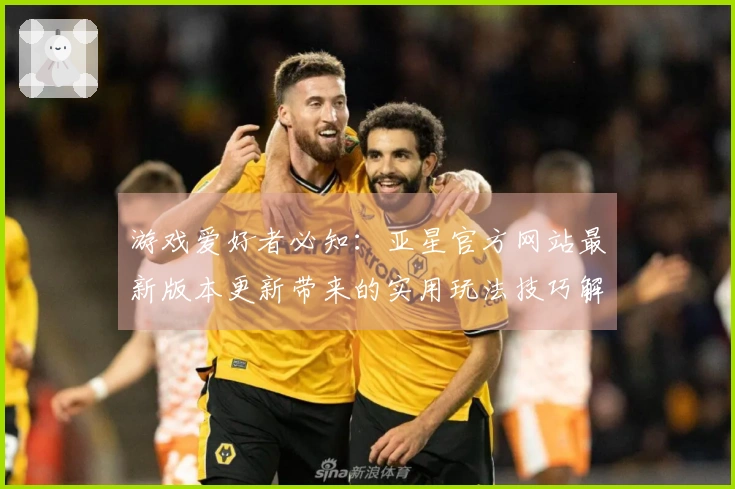 游戏爱好者必知:亚星官方网站最新版本更新带来的实用玩法技巧解析